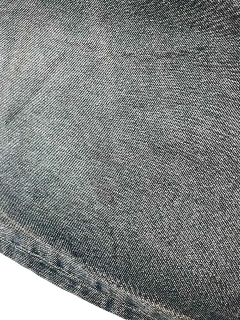 Zara Women's High Waisted Wide Leg Jeans Size 8 Distressed Raw Hem Y2K - Picture 7 of 9